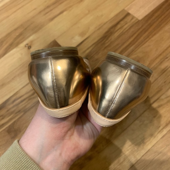 9 & Co. Rose Gold Flats - Picture 5 of 8